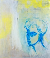 <h5>Feeling Blue Thinking Yellow</h5><p>Acrylic on Canvas 70cm x 60cm</p>