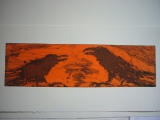 <h5>Clash Of Wills</h5><p>Etching & Aquatint Orange 12.5cm x 44cm</p>